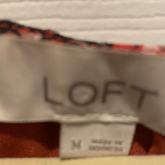 Loft Fall Floral Blouse - Picture 3 of 7